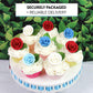 Global Sugar Art Premium Edible Roses, Red, Unwired, Medium 1.5 Inches, 12 Count By Chef Alan Tetreault