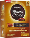 Nescafe Taster's Choice Instant Coffee Single Sticks - Hazelnut - 1.4 oz - 20 ct