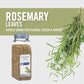 McCormick Culinary Dried Rosemary Leaves, 6 oz - Perfect for Seasoning and Cooking