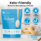 Alusweet Allulose Sweetener Zero Calorie - 12 Oz - 1:1 Sugar Substitute, Keto-Friendly, Gluten-Free, Non-Glycemic, Plant-Based S