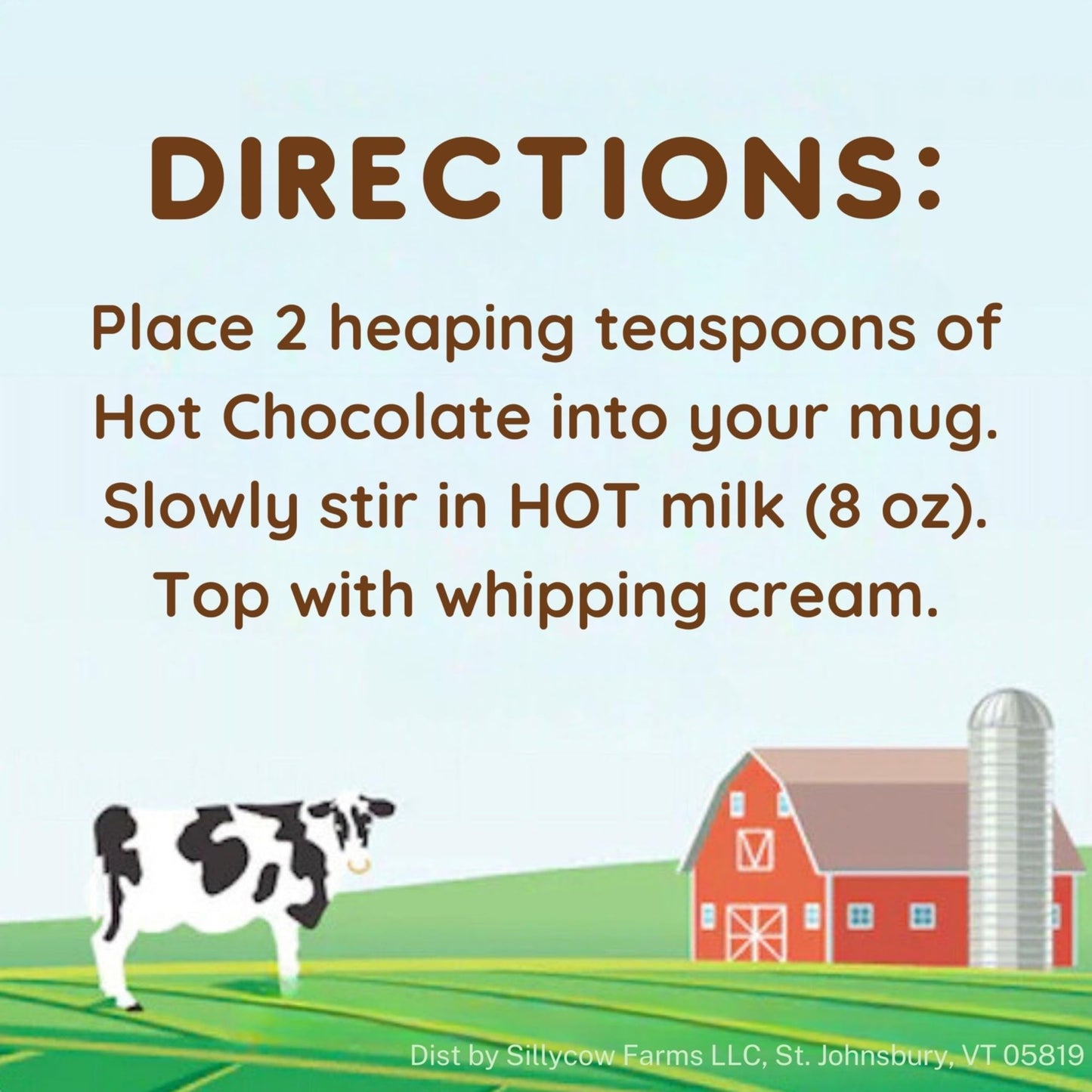 Sillycow Hot Chocolate Mix, 16.89 oz