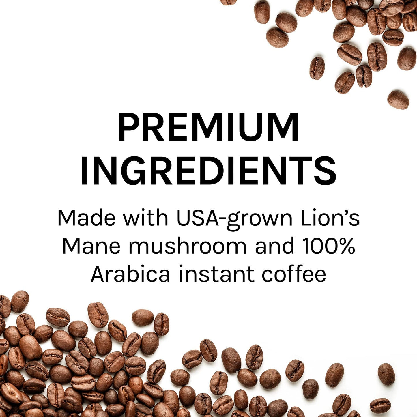Host Defense, Mycobrew Instant Coffee Drink Mix, Supports Energy And Focus, With Lion’S Mane Mushroom, 1Oz - 10 Packets (0.1Oz Each)