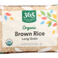 365 by Whole Foods Market, Organic Long Grain Brown Rice, 32 Ounce
