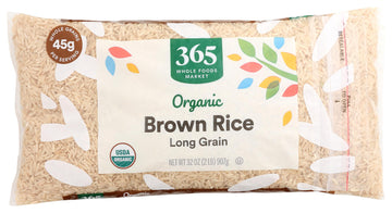 365 by Whole Foods Market, Organic Long Grain Brown Rice, 32 Ounce