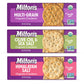 Miltons CRAFT BAKERS Organic Crackers Variety Bundle (Multi-Grain, Olive Oil & Sea Salt, Himalayan Salt) - Certified Organic, N
