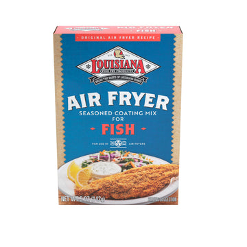 Louisiana Fish Fry, Air Fry Fish Coating Mix, 5 Oz (Pack Of 6)