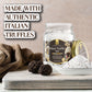 Gourmanity Black Truffle Salt, Coarse Mediterranean Sea Salt with Truffle Flakes, 5oz Jar, Product of Italy