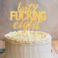 Forty Eight Gold Glitter Cake Toppers 48 Years Old 48Th Birthday Anniversary Party Decorations Supplies
