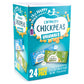 The Happy Snack Company Crunchy Chickpeas Variety Pack 24 X 1 Oz ( Sea Salt & Balsamic Vinegar Flavor And Lime & Cracked Pepper