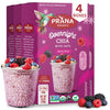 Prana Organic Overnight Chia with Oats Berry Fairy | Rich in Fiber & Protein, Vegan, Non-GMO | Ready to Eat Breakfast - 5 x 1.76