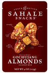 Sahale Snacks Gochujang Almonds Glazed Mix, Gluten Free, 4 Ounce (Pack of 6)