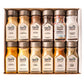iSpice 48-Pack Starter Spice Set - Essential Herbs & Spices for Cooking - 5.29 Ounce Each - All-Natural, Kosher, Non-GMO