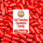 Hot Tamales Fierce Cinnamon Candy - 2 Pound Bulk Bag Spicy Hot Tamales  Chewy Cinnamon Candy  Gluten and Fat Free Red Candies