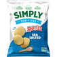 Simply Ruffles Sea Salt Party Size 13 Ounce