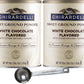 Ghirardelli Sweet Ground White Chocolate Gourmet Flavored Powder 3.12 Pound (Pack Of 2) With Ghirardelli Stamped Barista Spoon