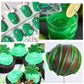 YumCraft Edible Glitter Spray - 20g Luster Dust for Cake Decorating, Green