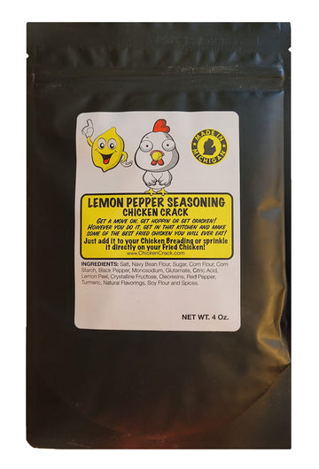 Chickencrack Chicken Crack: 3 Lemon Pepper Seasonings, 4 Ounce (Pack Of 3)