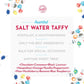 Saltwater Taffy, Gourmet Assorted Taffy, 14 Ounces