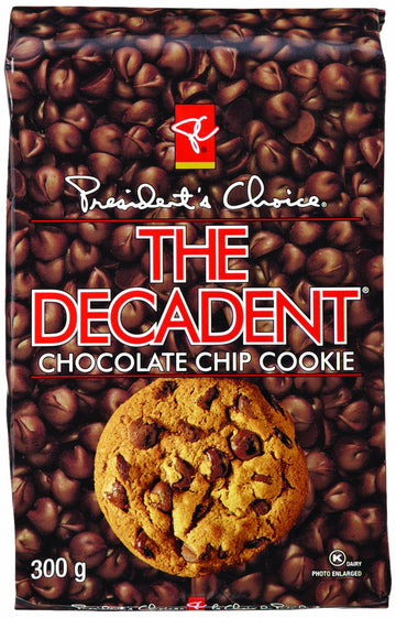 President's Chocie Decadent Chocolate Chip Cookie, 10.58 Ounce