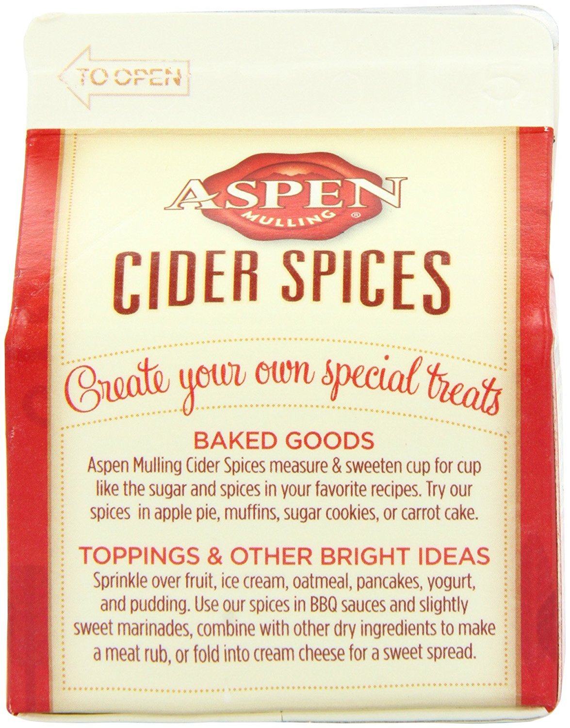 ASPEN MULLING Mulling Mix, Original Blend Spices for Cider & Wine, 5.65 oz