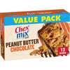 Chex Mix Peanut Butter Chocolate Flavored Treat Bar, Value Pack, 12 Bars, 13.56 Oz