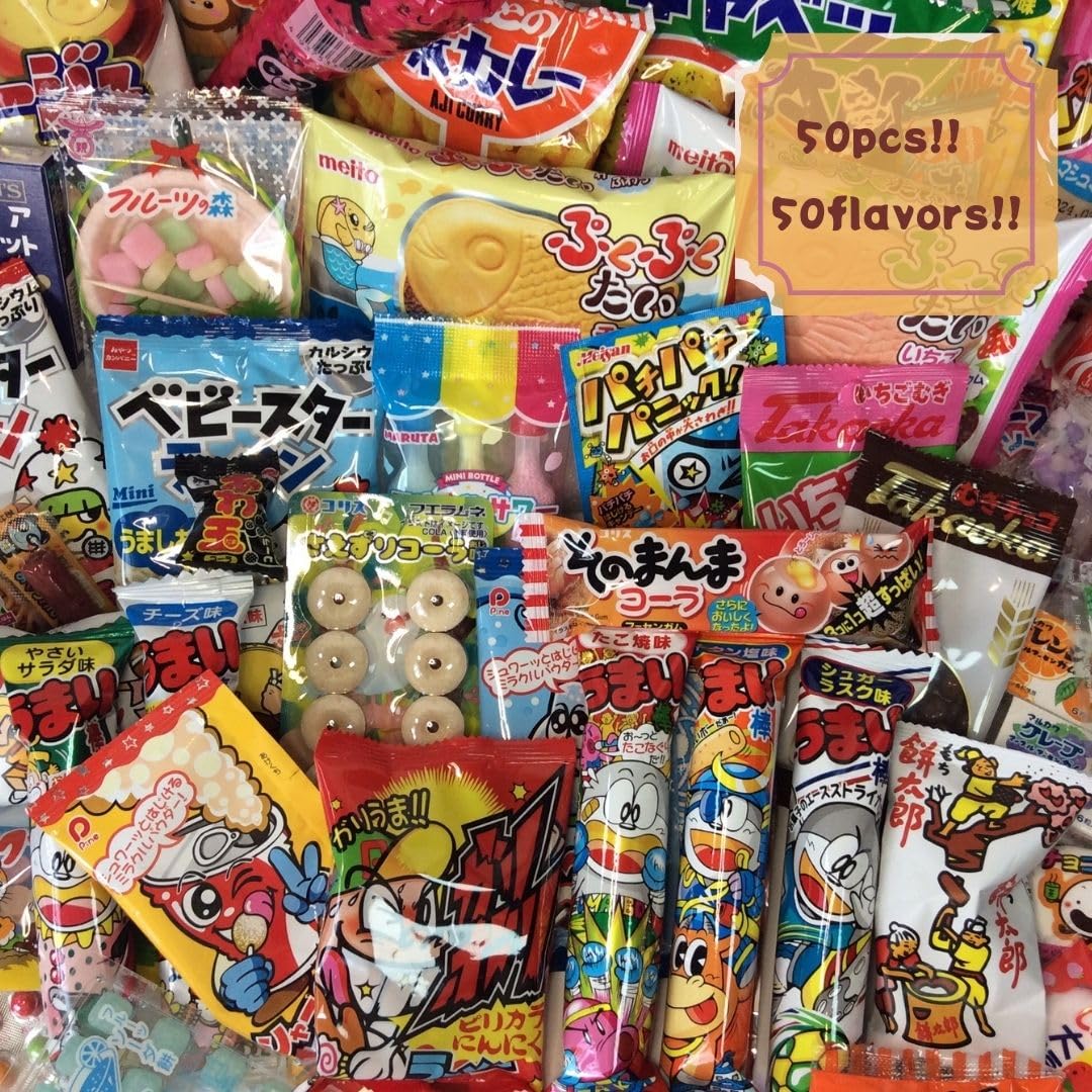BEATCRAFT™ Japanese Dagashi Assortment Happy Set Pack - Extra Large