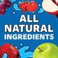 Capri Sun 100% Juice Fruit Punch Naturally Flavored Kids Juice Blend (40 ct Pack, 4 Boxes of 10 Pouches) (Pack of 2)