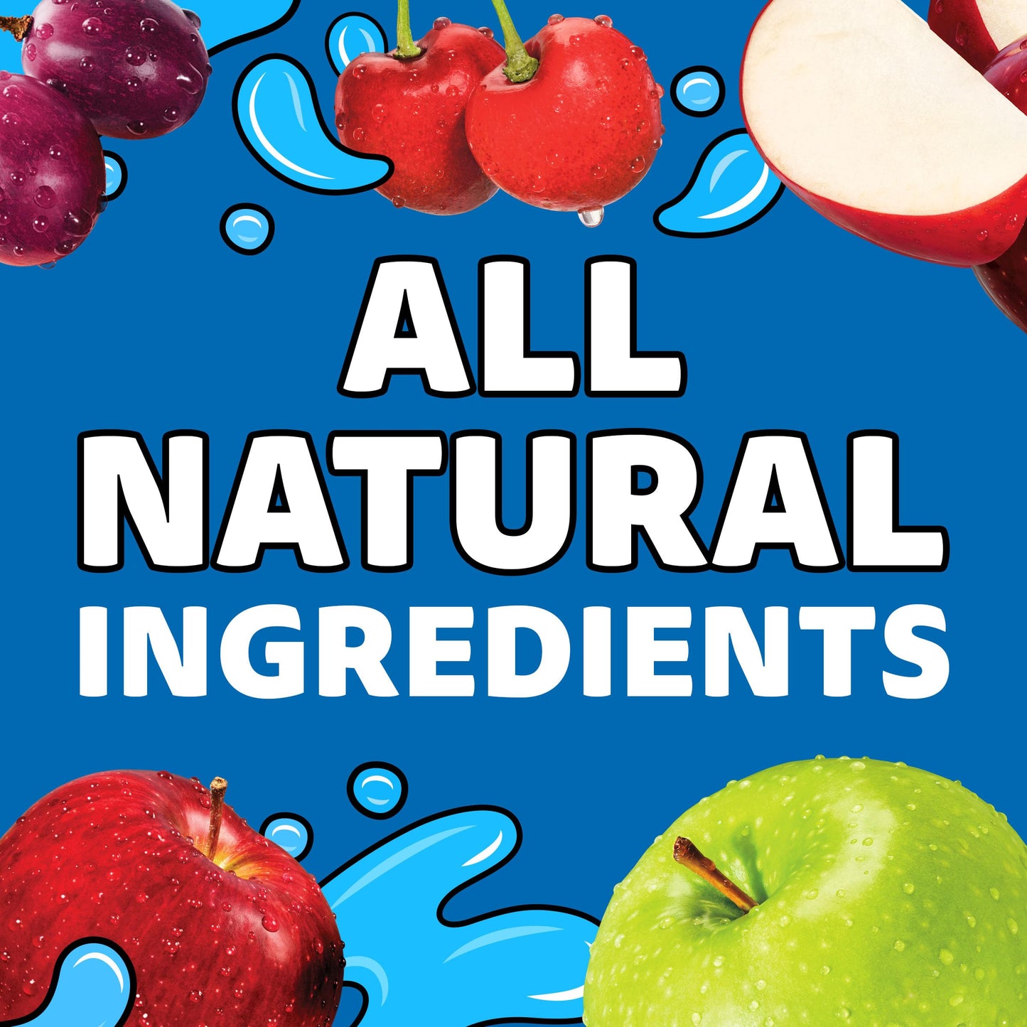 Capri Sun 100% Juice Fruit Punch Naturally Flavored Kids Juice Blend (40 ct Pack, 4 Boxes of 10 Pouches) (Pack of 2)