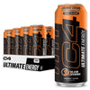 Cellucor C4 Ultimate Pre Workout Energy Drink, Sugar Free, 300mg Caffeine, Orange Cream, 16 Fl Oz (Pack of 12)