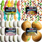 Space Age Snacks Premium Freeze Dried Candy Variety Pack - 4 Kinds Included - Medium Size