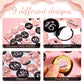 504 Pieces 16 Birthday Favors Stickers Sweet Mini Kisses Candy Stickers Chocolate Drop Labels 16 Round Candy Sticker Favors For