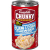 Campbells Chunky Soup, Clam and Corn Chowder, 18.8 Oz Can