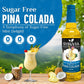 Syruvia Sugar-Free Pina Colada Syrup - 25.4 fl oz. Premium Coffee Flavoring Syrup. 0 Calories, Kosher, and Gluten-Free. Perfect
