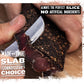 Made By True Garlic & Herb Biltong Slab - Grass-Fed Beef Whole Jerky Slab (8 Oz, Pack Of 1) - High-Protein Keto Snack, Natural,  -Free & Gluten-Free - Uncut Beef Jerky With Bold Garlic Flavor