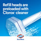 Clorox Toiletwand Disinfecting Refills, Disposable Wand Heads - 6 Count (Package May Vary)