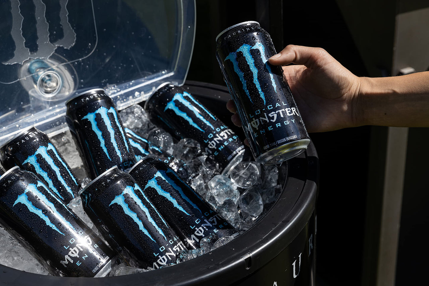 Monster Energy, Lo-Carb Monster, Low Carb Energy Drink, 16 Ounce (Pack of 24)