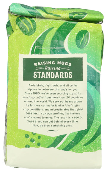 Whole Foods Market, Organic Decaf Ground Coffee, Dark French Roast, Smoky & Sweet, Smooth & Balanced, 12 Ounce