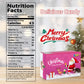 40 Pack Christmas Candy - Individually Wrapped Holiday Themed Candy Bracelets Bulk, Use for Stocking Stuffers(Santa, Christmas T