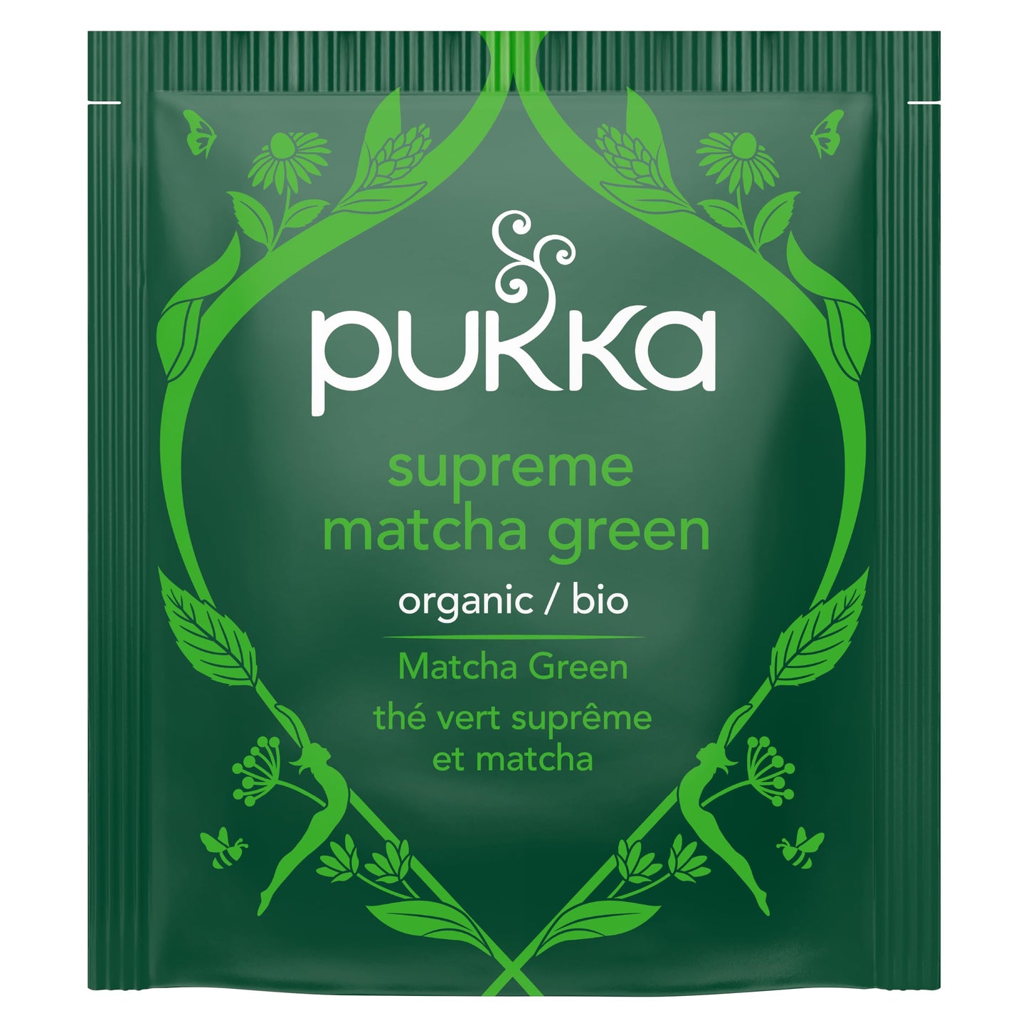 Pukka Organic Herbal Tea Supreme Matcha Green 20 Tea Bags