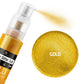 DecorRom Edible Glitter Spray, 0.75 oz Gold Luster Dust for Cake Decorating, Cocktails, and Drinks, Model A0209
