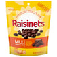 Raisinets, Milk Chocolate Covered California Raisins, 8.0 Oz Resealable Bag, Bulk 8 Pack