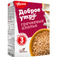 Uvelka Buckwheat Flakes Pure Grain 400G (14.1 Oz) From Russia Kosher Pack Of 6