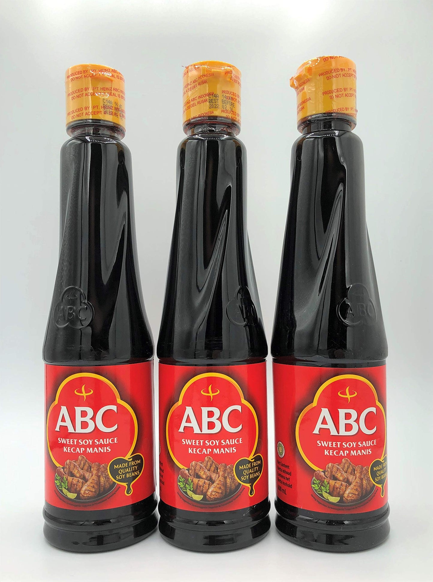 Abc Sweet Soy Sauce Kecap Manis, 20.2 Ounce (Pack Of 3)