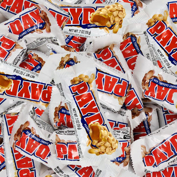 Peanut Caramel Candy Bars Snack Size 2Lb Bulk for Home Snacking, Movie, or Office Break Hours - Delicious Individually Wrapped P