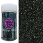 Sentovac Black Sanding Sugar for Baking Edible Sparkling Sugar Sprinkles Coarse Sugar Crystals for Baking Topping Cake Cookie Cu