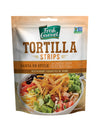 Fresh Gourmet Santa Fe Style Tortilla Strips | 3.5 Ounce, Pack of 9 | Low Carb | Crunchy Snack and Salad Topper