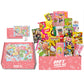 Boos Mystery Snack Box 40 Pieces, 14 Full-Size Snacks. Including Mochi , Mini Ice Cream Cone, Asian Noodles, Soda, Variety Of Sa
