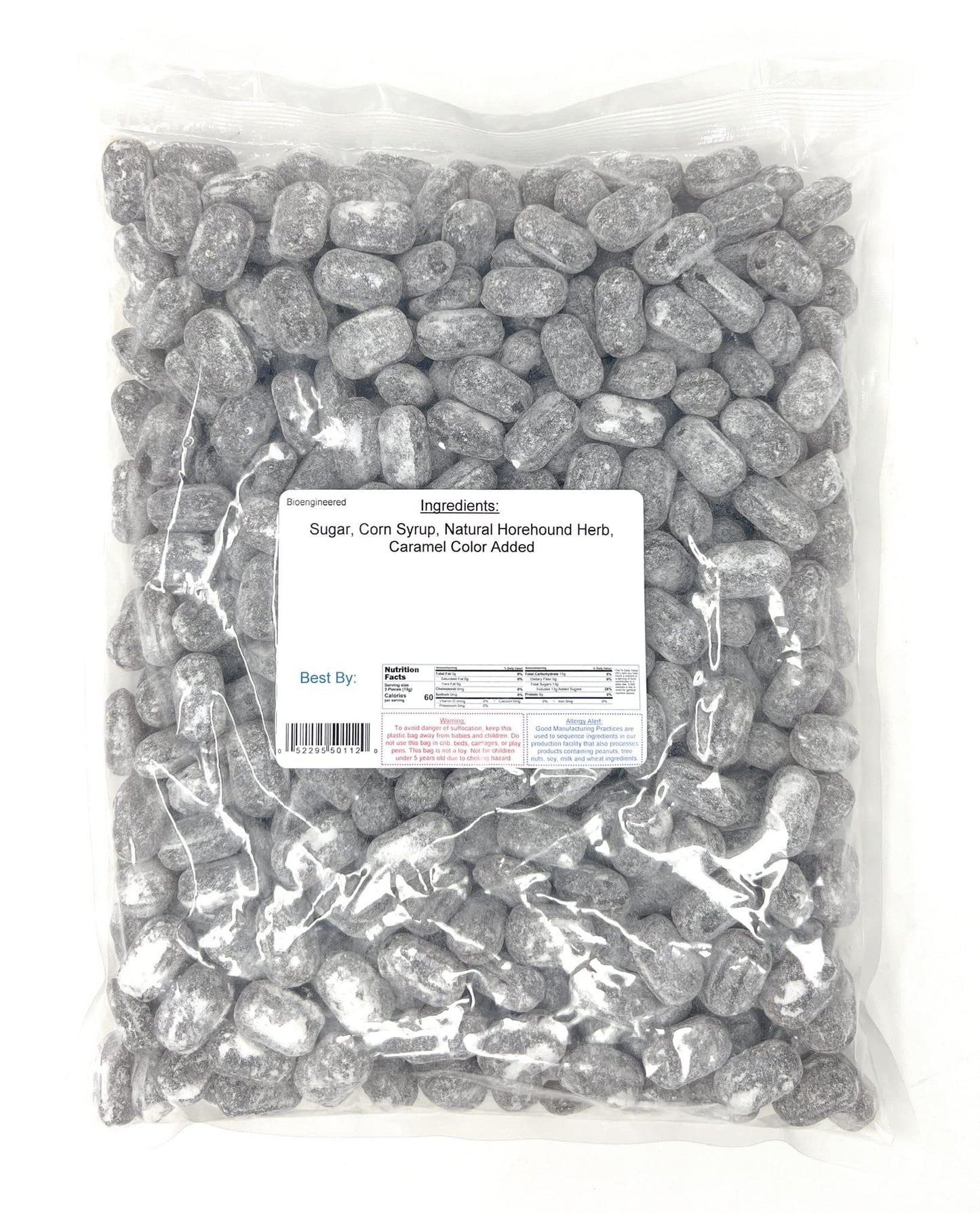 Horehound, Old Time Sanded Hard Candy, 4 Pounds