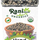 Rani Organic Urid/Urad Split Chilka (Split Matpe Beans with Skin) 32oz (2lbs) 908g PET Jar ~ All Natural | Gluten Friendly | Non