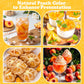 Peach Powder, 4 oz/114 g Rich Peach Flavoring for Baking, Smoothies, Desserts & Drinks, Alternative to Frozen Peaches & Freeze D